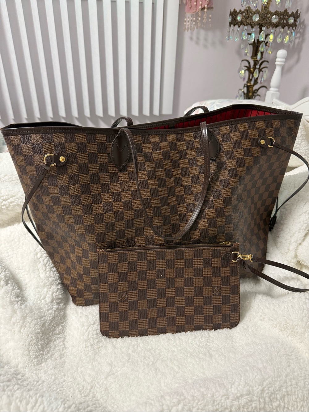 Louis Vuitton Neverfull GM with pouch